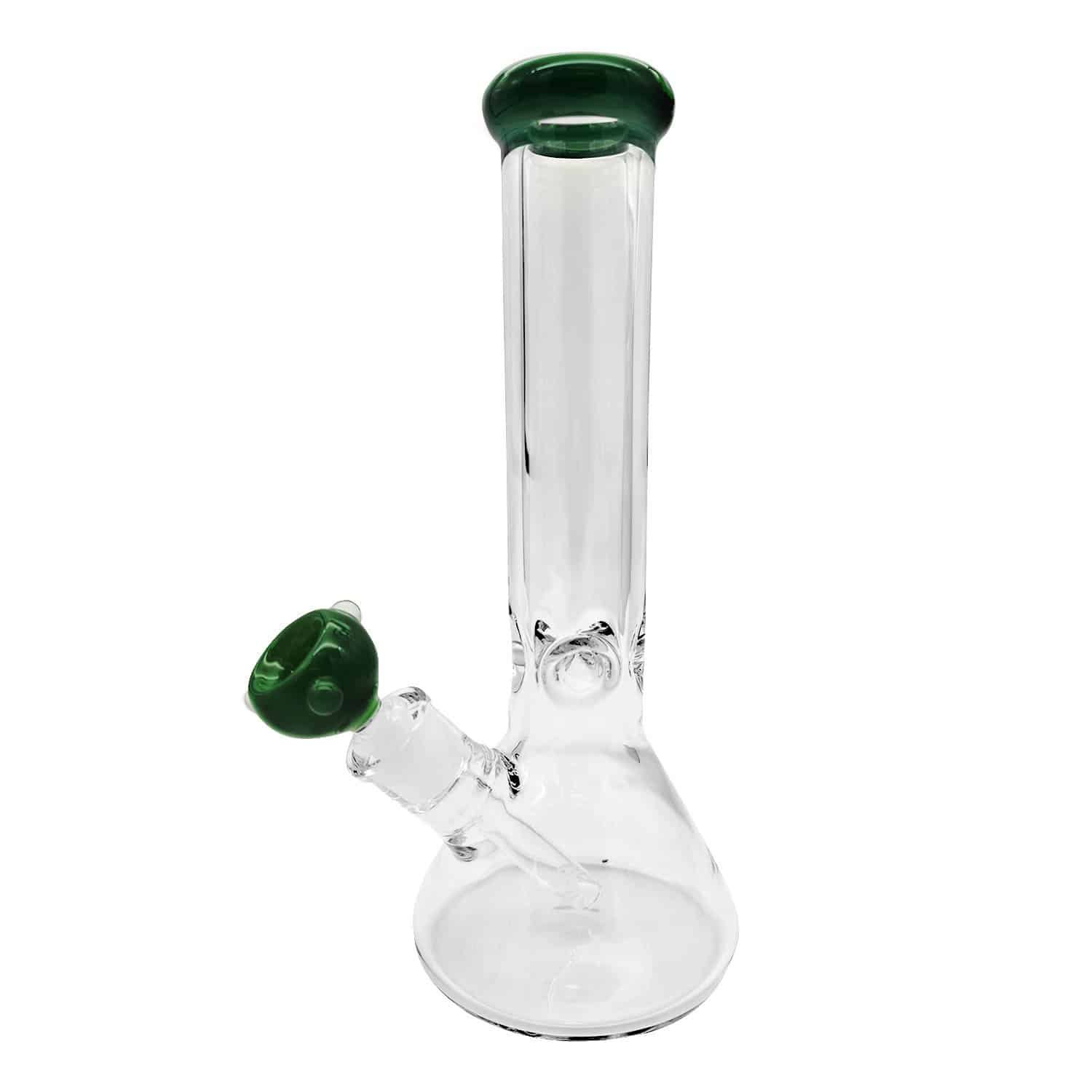 Glass Bong with Ice Catcher - Green