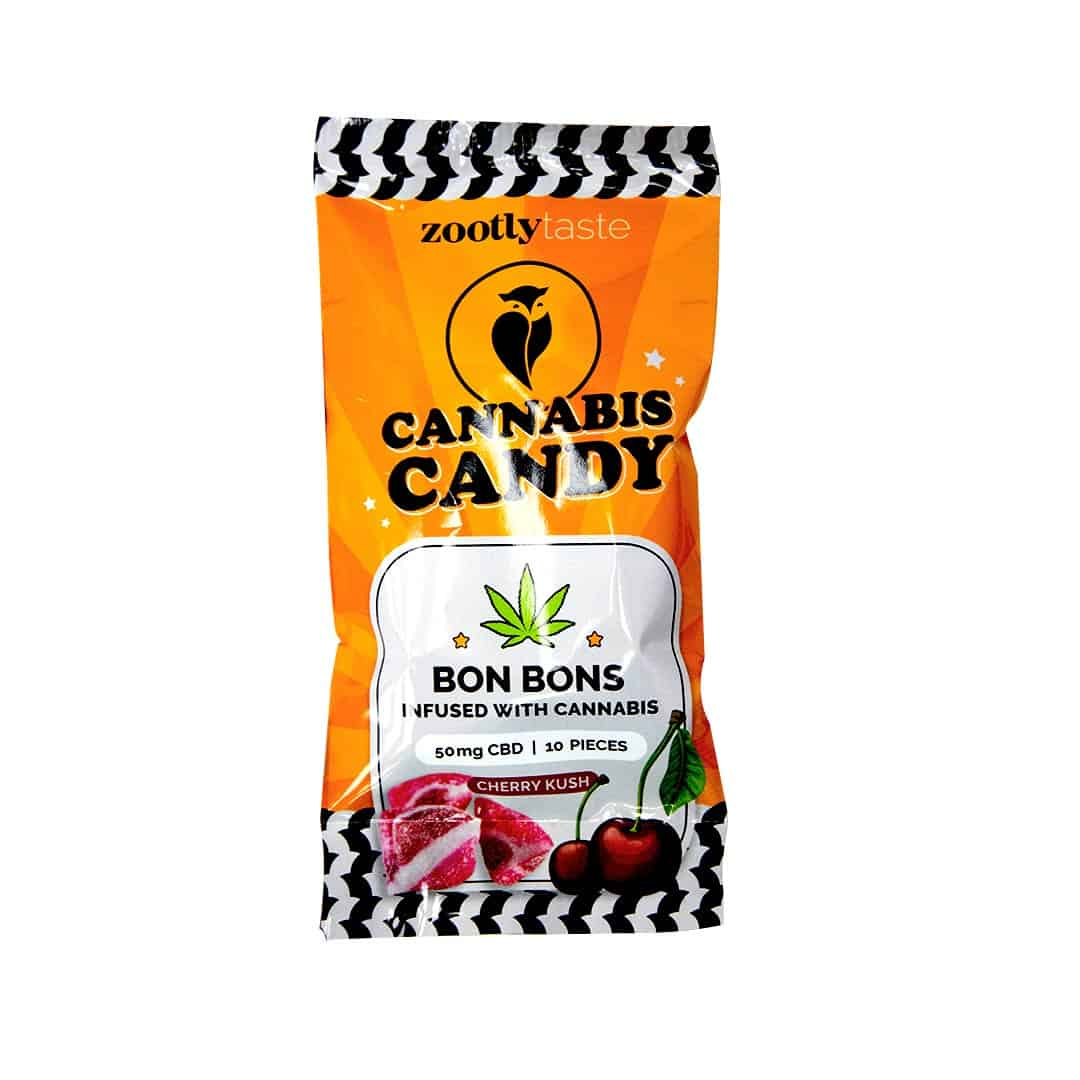 Zootly CBD Bon Bons – Cherry Kush 50mg
